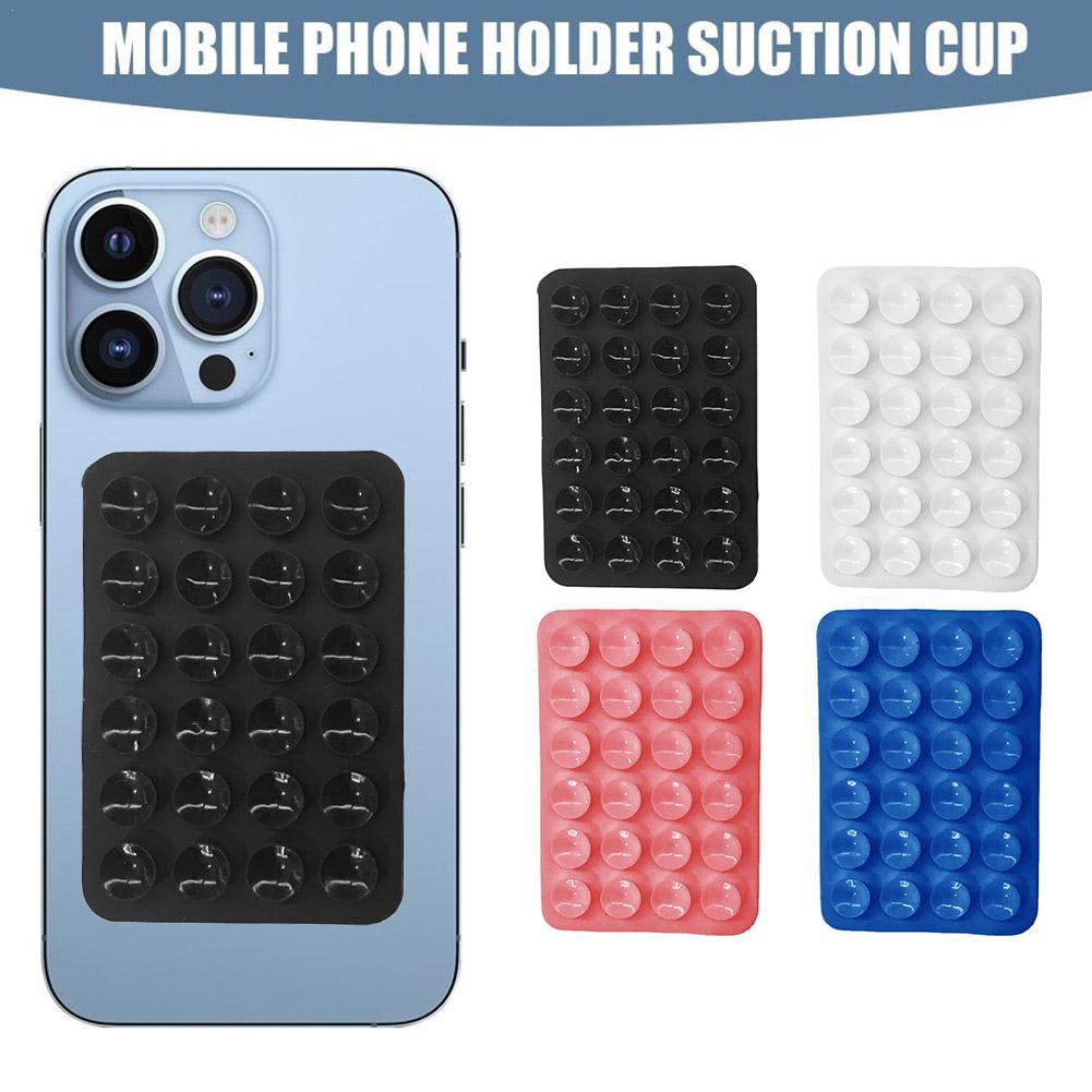 Mobile Phone Silicone Holder / Mount Suction (random color)