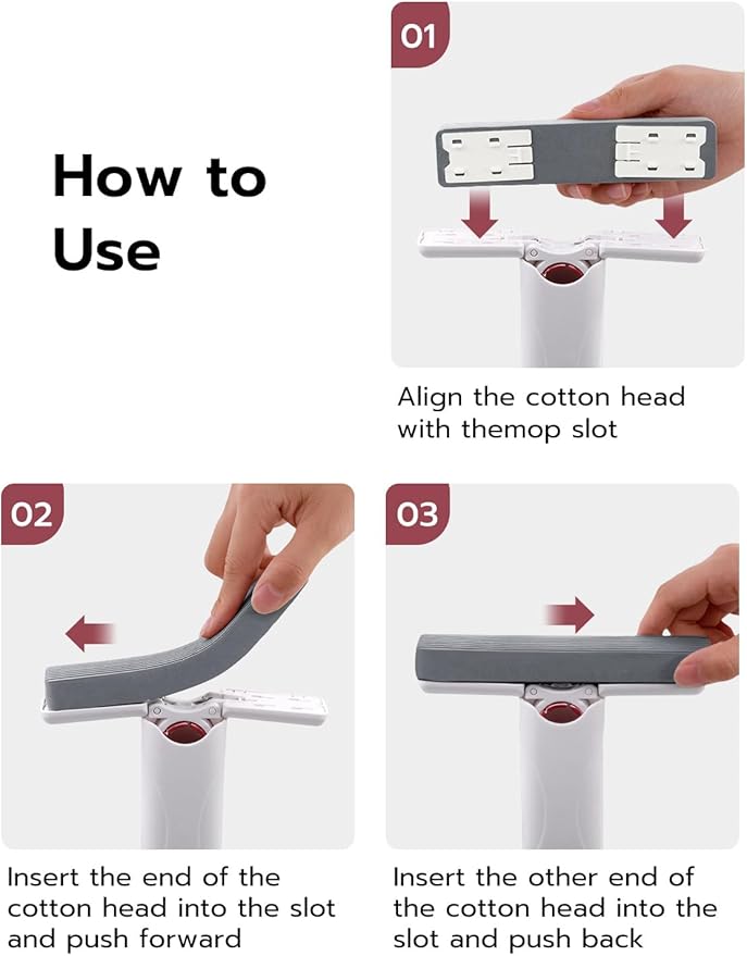 New Portable Mini Squeeze Mop | Compact, Lightweight & Easy Cleaning