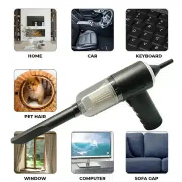 3 In 1 Portable Mini Vacuum Cleaner