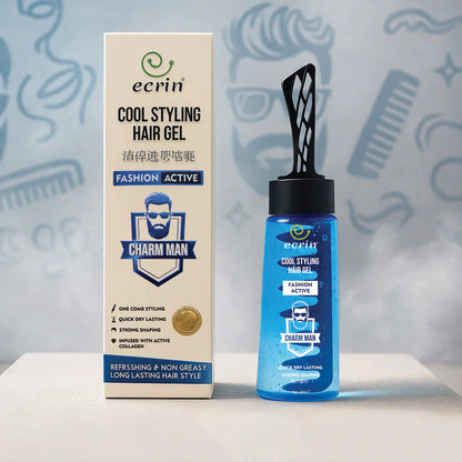 ECRIN COOL STYLING HAIR GEL WITH ACTIVE COLLAGEN-280 ml