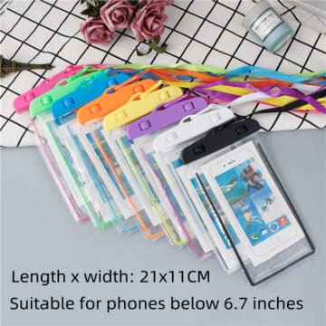 Waterproof mobile cover For Iphone and andriod